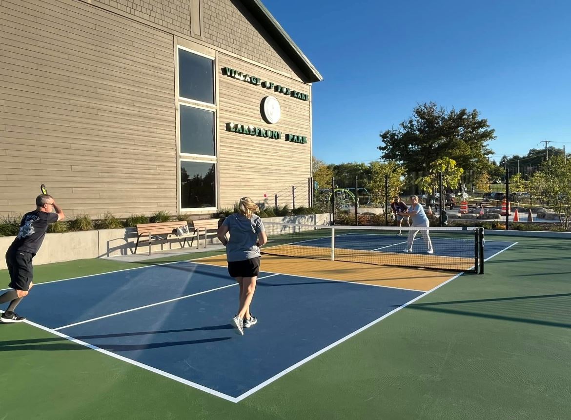 Outdoor Pickleball Court