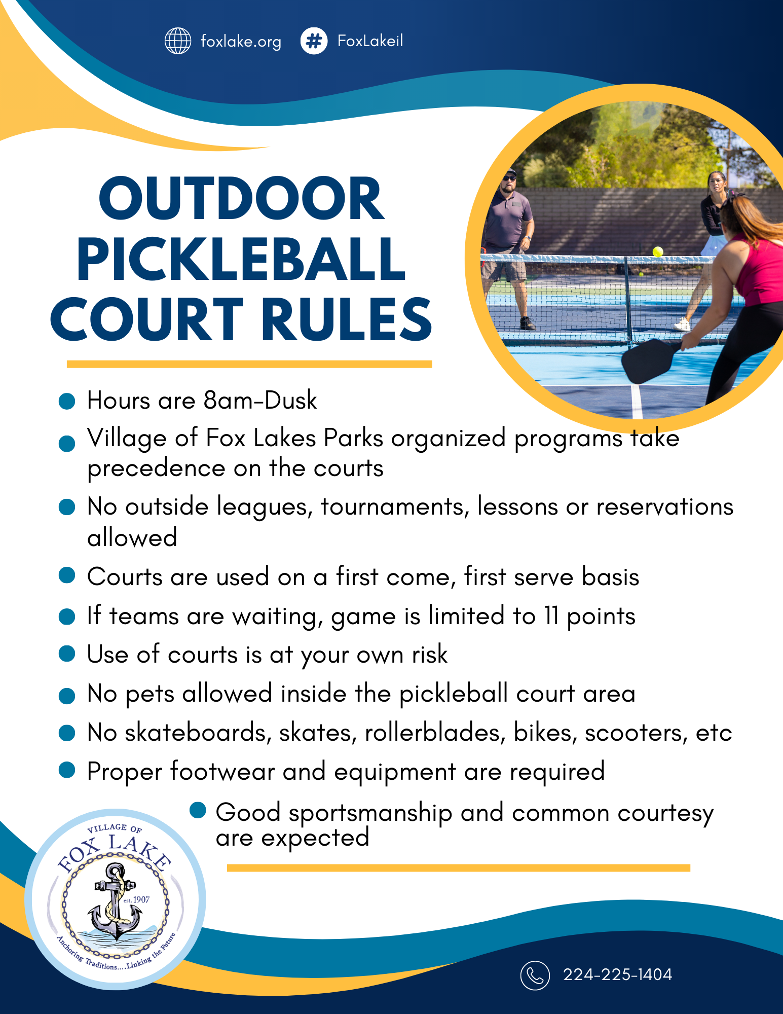 Pickleball Court Rules